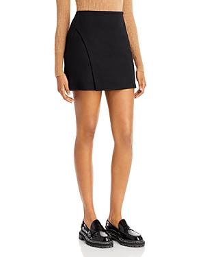 Vince Asymmetrical Slit Mini Skirt
