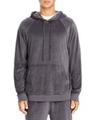 Atm Anthony Thomas Melillo Cotton Blend Plush Velour Hoodie