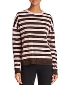 Rag & Bone/jean Metallic-striped Sweater