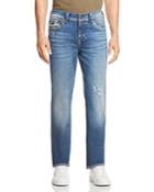 True Religion Ricky Flap Relaxed Fit Jeans In Midnight Menace