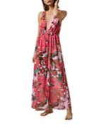 Ted Baker Honorr Floral Print Maxi Cover-up