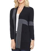 Vince Camuto Color Blocked Cardigan