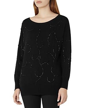 Reiss Poise Embellished Sweater