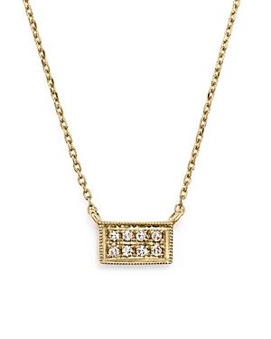 Dana Rebecca Designs 14k Yellow Gold Katie Z Diamond Pendant Necklace, 18