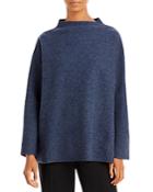 Eileen Fisher Wool Funnel Neck Sweater