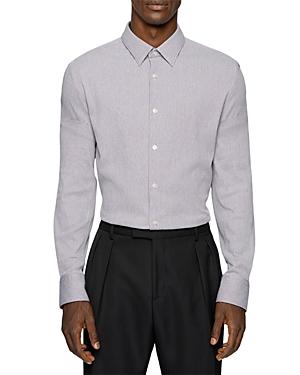 Boss Reid Slim Fit Textured Shirt