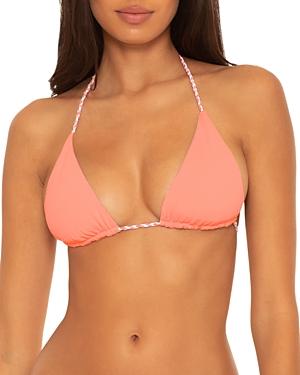Becca By Rebecca Virtue Reversible Triangle Bikini Top