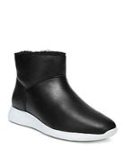 Vince Women's Adora Leather & Shearling Sneaker Boots