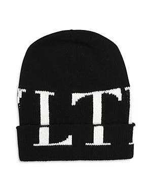 Valentino Garavani Wool & Cashmere Logo Beanie