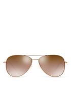 Oliver Peoples Kannon Mirrored Sunglasses, 59mm