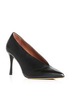 Tabitha Simmons Women's Strike Leather Pointed Toe Pumps