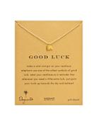 Dogeared Gold Good Luck Elephant Necklace, 18
