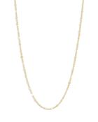 Bloomingdale's Curb & Mirror Link Chain Necklace In 14k Yellow Gold, 18 - 100% Exclusive