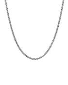 David Yurman Sterling Silver Small Double Box Chain Necklace, 24