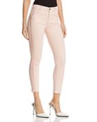 J Brand Alana Crop Skinny Jeans In Distressed Lulled