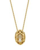 Hueb 18k Yellow Gold Estelar Diamond Constellation Pendant Necklace, 18