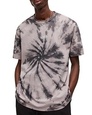 Allsaints Colton Tie Dyed Logo Tee