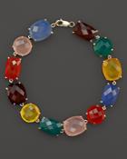Multicolor Agate Bracelet In 14k Yellow Gold - 100% Exclusive