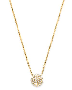 Moon & Meadow Diamond Circle Pendant Necklace In 14k Yellow Gold, 0.15 Ct. T.w. - 100% Exclusive