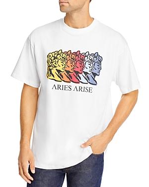 Aries Roman Heads Crewneck Tee