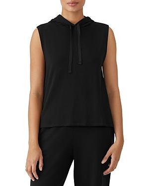 Eileen Fisher Sleeveless Hooded Top