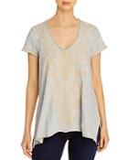 Johnny Was Kemi Embroidered Linen Top