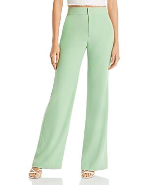 Alice And Olivia Deanna High Waist Bootcut Pants