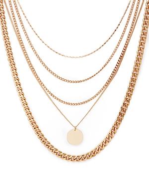 Aqua Five-layer Pendant Necklace, 17 - 100% Exclusive
