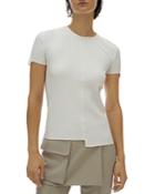 Helmut Lang Luxe Ribbed Top