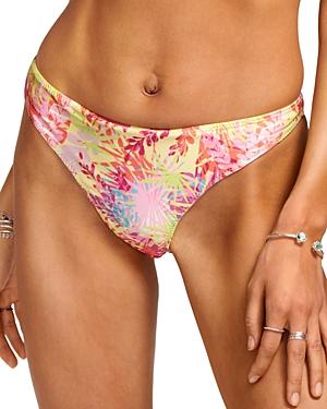Ramy Brook Isla Palm Print Bikini Bottom