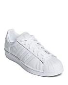 Adidas Women's Superstar Lace-up Leather Sneakers