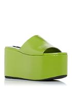 Simon Miller Women's Blackout Platform Slide Sandals