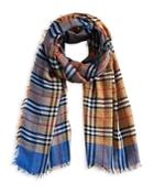 Burberry Two-tone Vintage Check Cotton Scarf