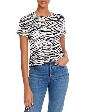 Move Fast By Pam & Gela Tiger Print Tee