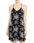 Karen Kane Embroidered Racerback Dress