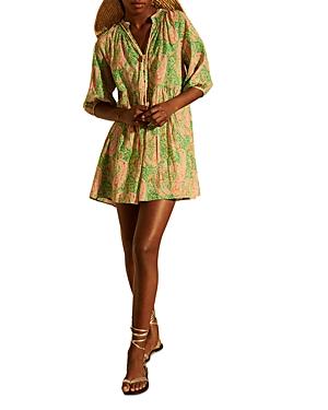 Ba & Sh Odeon Paisley Print Mini Dress