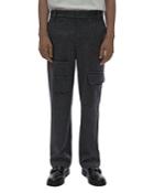 Helmut Lang Grey Melange Flannel Pants