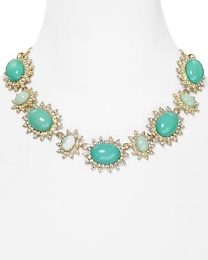 Aqua Mint Necklace, 18