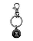 Zegna Signature Logo Keyring