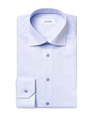 Eton Slim Fit Textured Dress Shirt