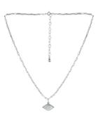 Bloomingdale's Marc & Marcella Diamond Evil Eye Pendant Necklace In Sterling Silver, 0.03 Ct. T.w, 16-18 - 100% Exclusive