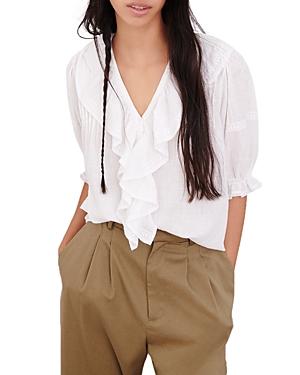 Ba & Sh Henda Ruffled Blouse