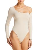 Re Ona Asymmetric Off The Shoulder Bodysuit