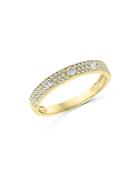 Bloomingdale's Diamond Pave Stacking Band In 14k Yellow Gold, 0.30 Ct. T.w. - 100% Exclusive
