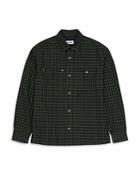 Kenzo Checked Snap Front Shirt