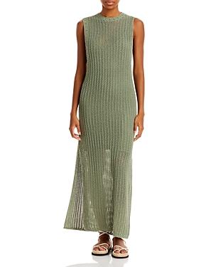 Rag & Bone Riley Open Knit Midi Dress