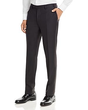 Canali Capri Textured Weave Slim Fit Dress Pants