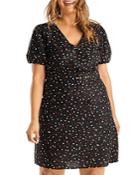 Estelle Plus Confetti Spot Dress