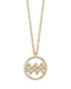 Bloomingdale's Zodiac Pendant Necklace In 14k Yellow Gold 18 - 100% Exclusive