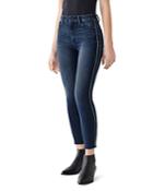 Dl1961 Farrow Frayed Skinny Ankle Jeans In Hassler